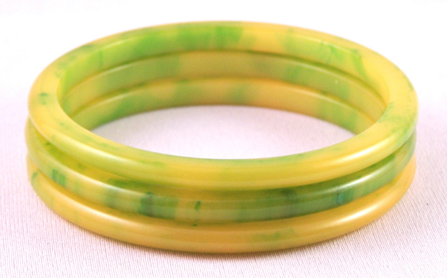 BS4 lemon lime bakelite spacers